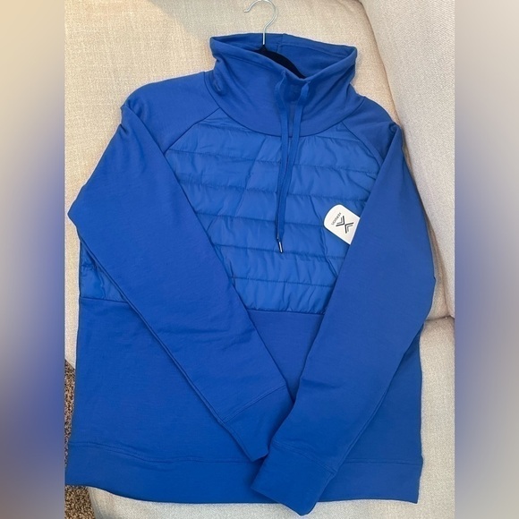 Xersion | Funnel Neck Long Sleeve Sweatshirt (Sz L) - Picture 1 of 7
